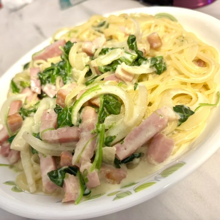 【人生初！！】クリームパスタを作ってみました！！